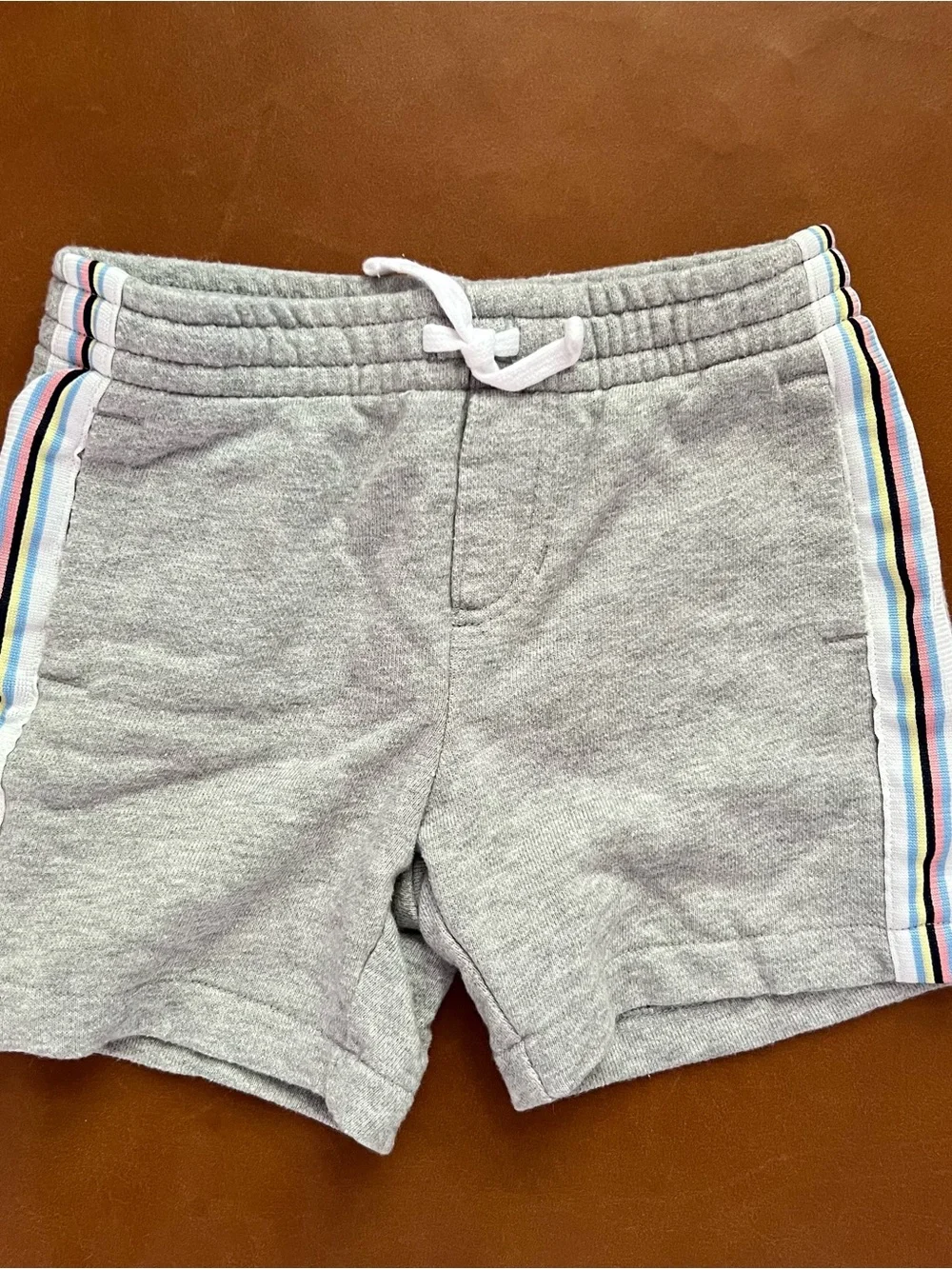 JANIE & JACK Sailing Club Tee & Grey Stripe Shorts, Size 3